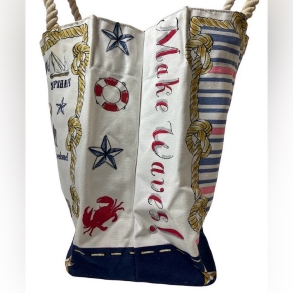 Brighton SAIL INTO THE SUMMER Nautical Tote - Picture 5 of 16